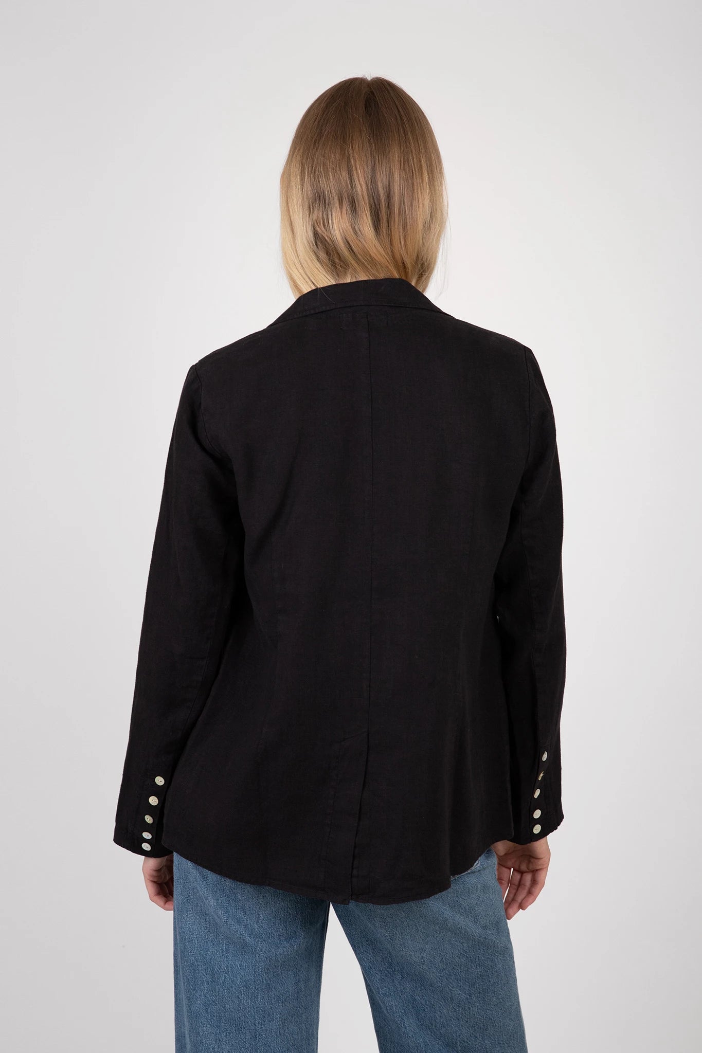 Easy Linen Longline Blazer Jackets &amp; Coats Bella Dahl   