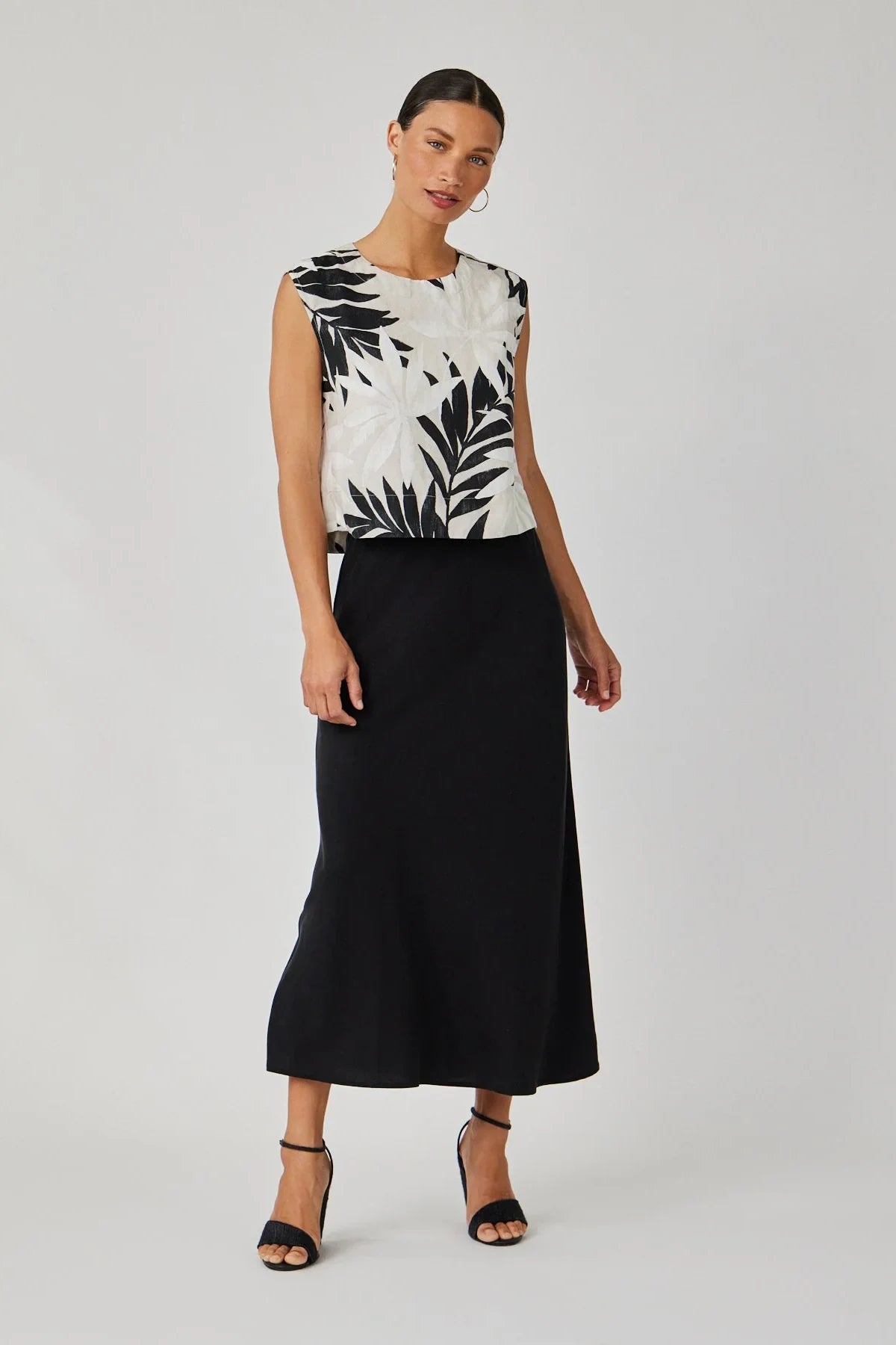 Boxy Button Back Top Tops Bella Dahl