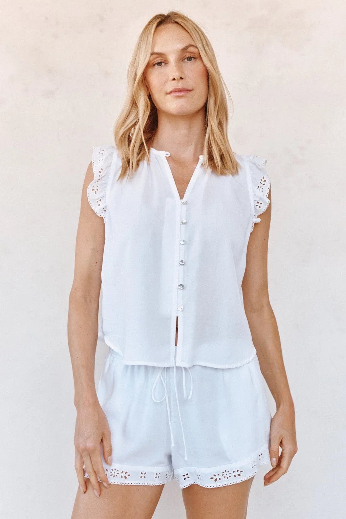 Ruffle Sleeve Top Tops Bella Dahl