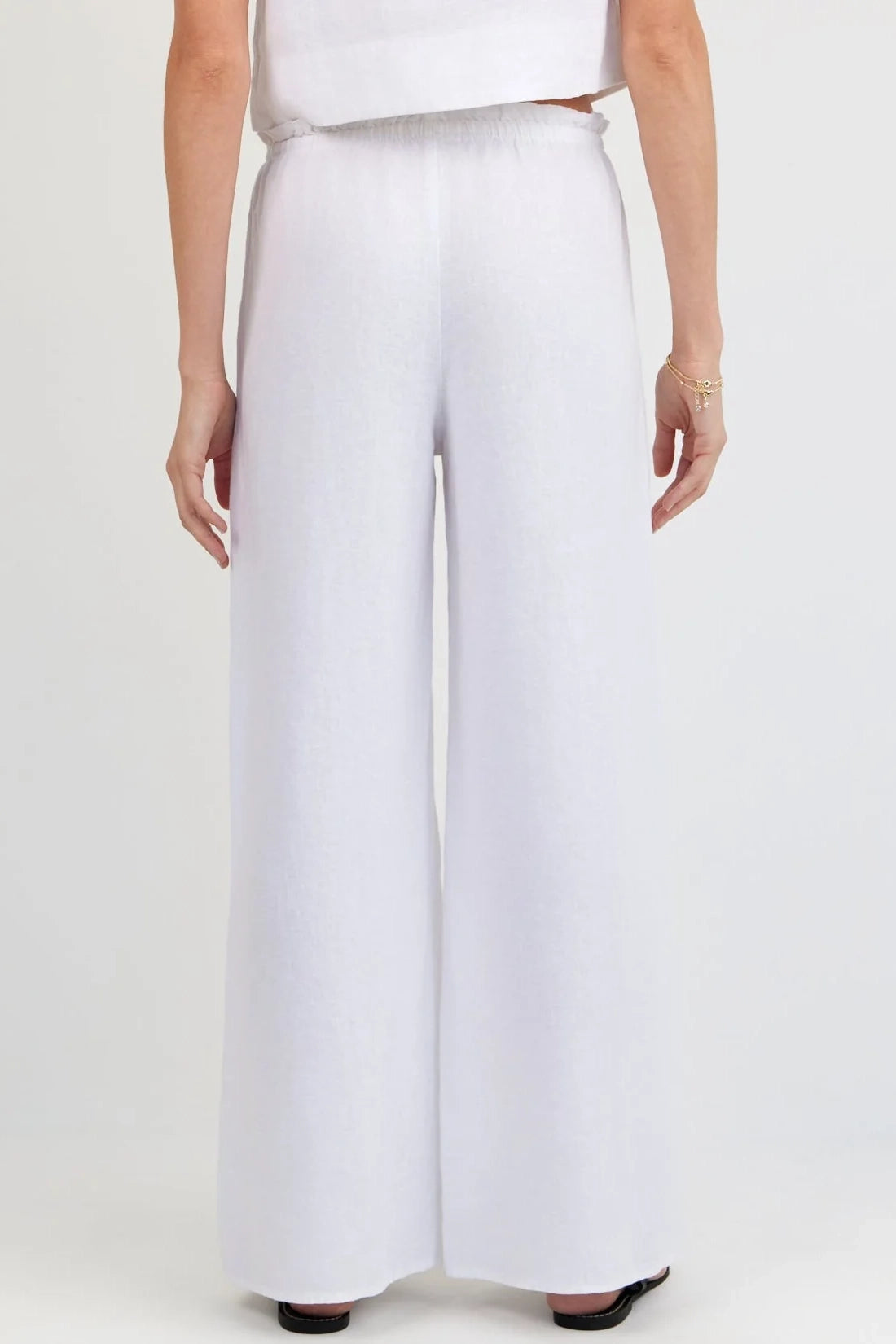 Ruffle Waist Wide Leg Pant Pants Bella Dahl