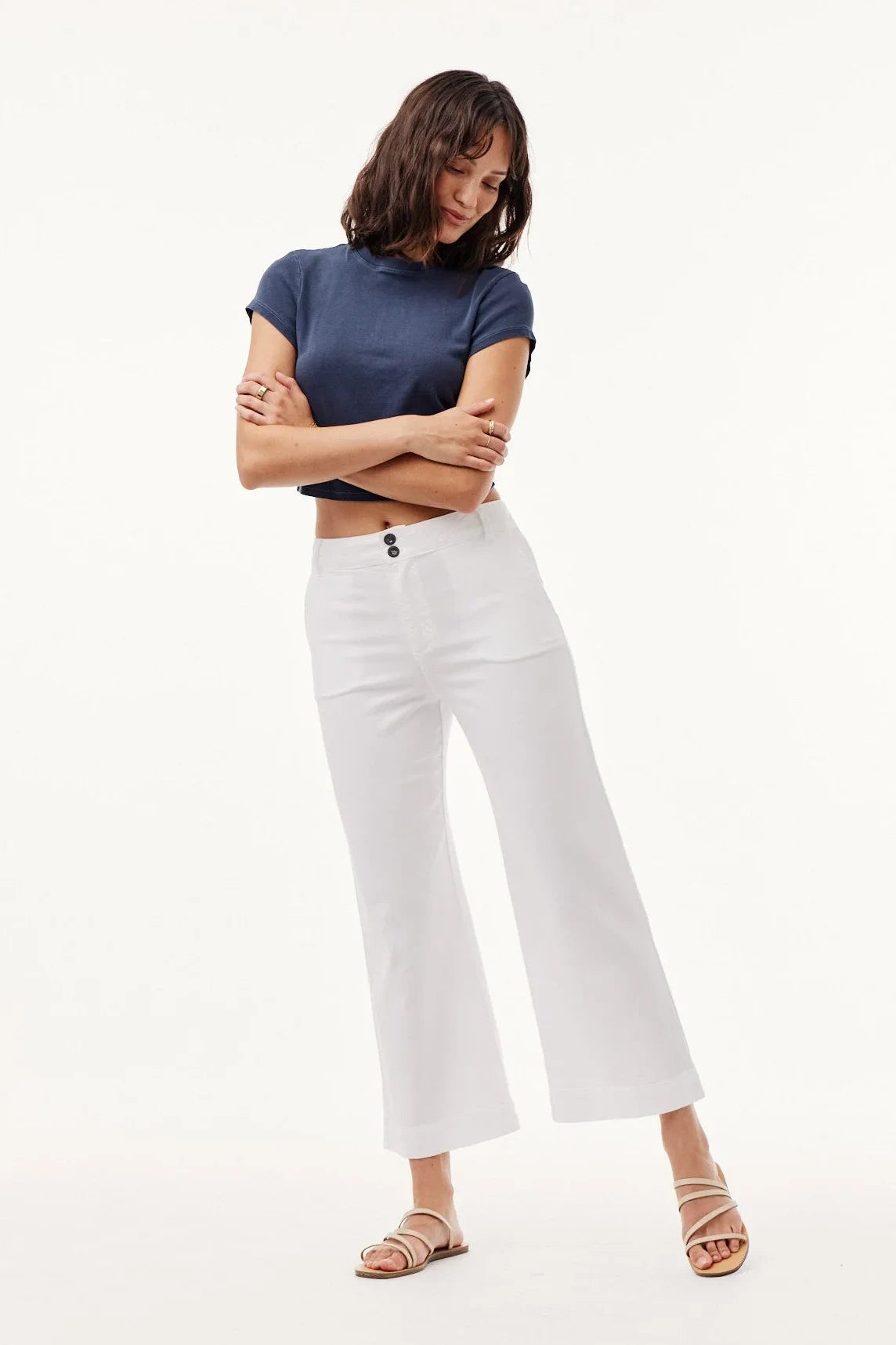 Saige Wide Leg Crop Pants Bella Dahl