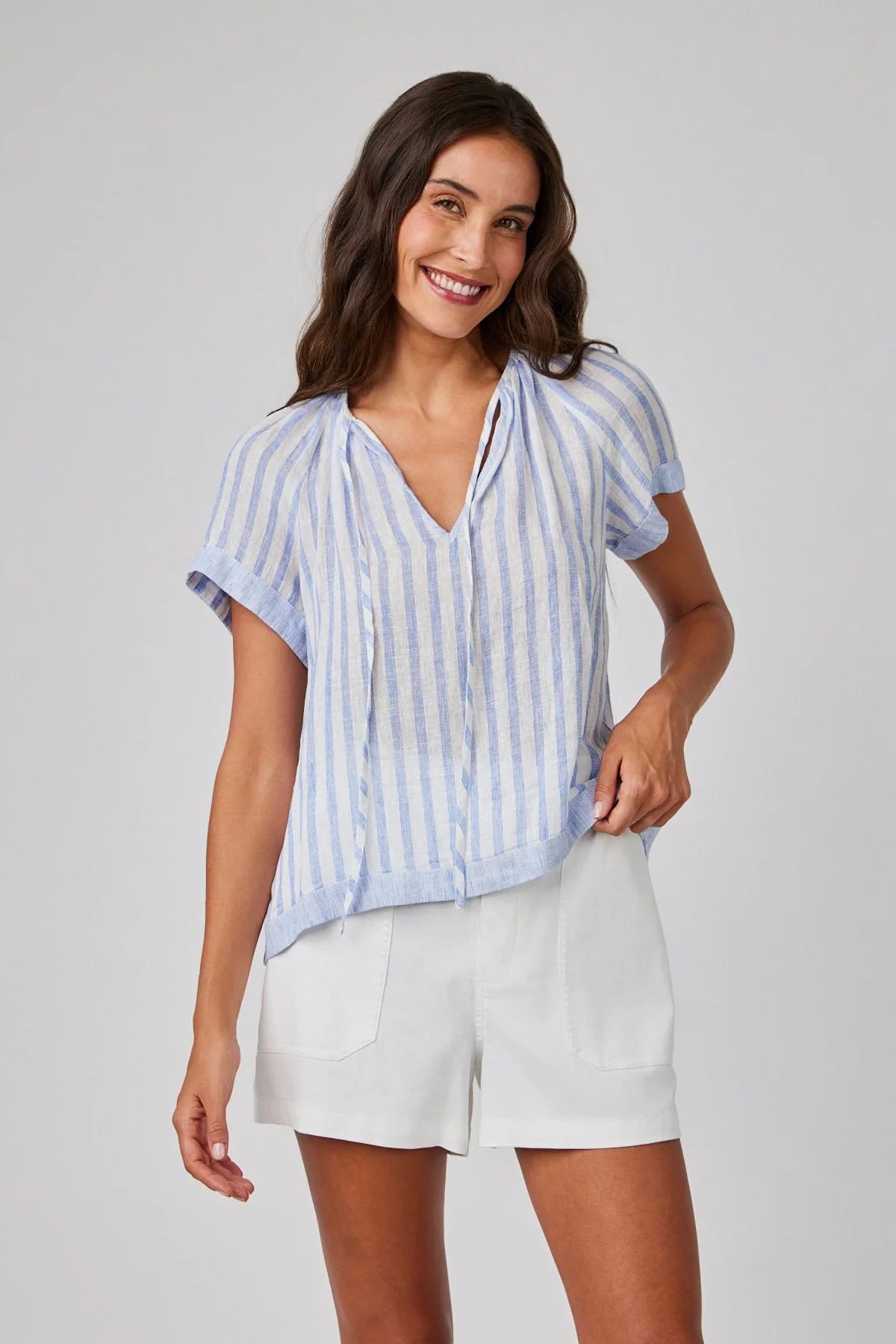 Short Sleeve Flowy Raglan Top Tops Bella Dahl