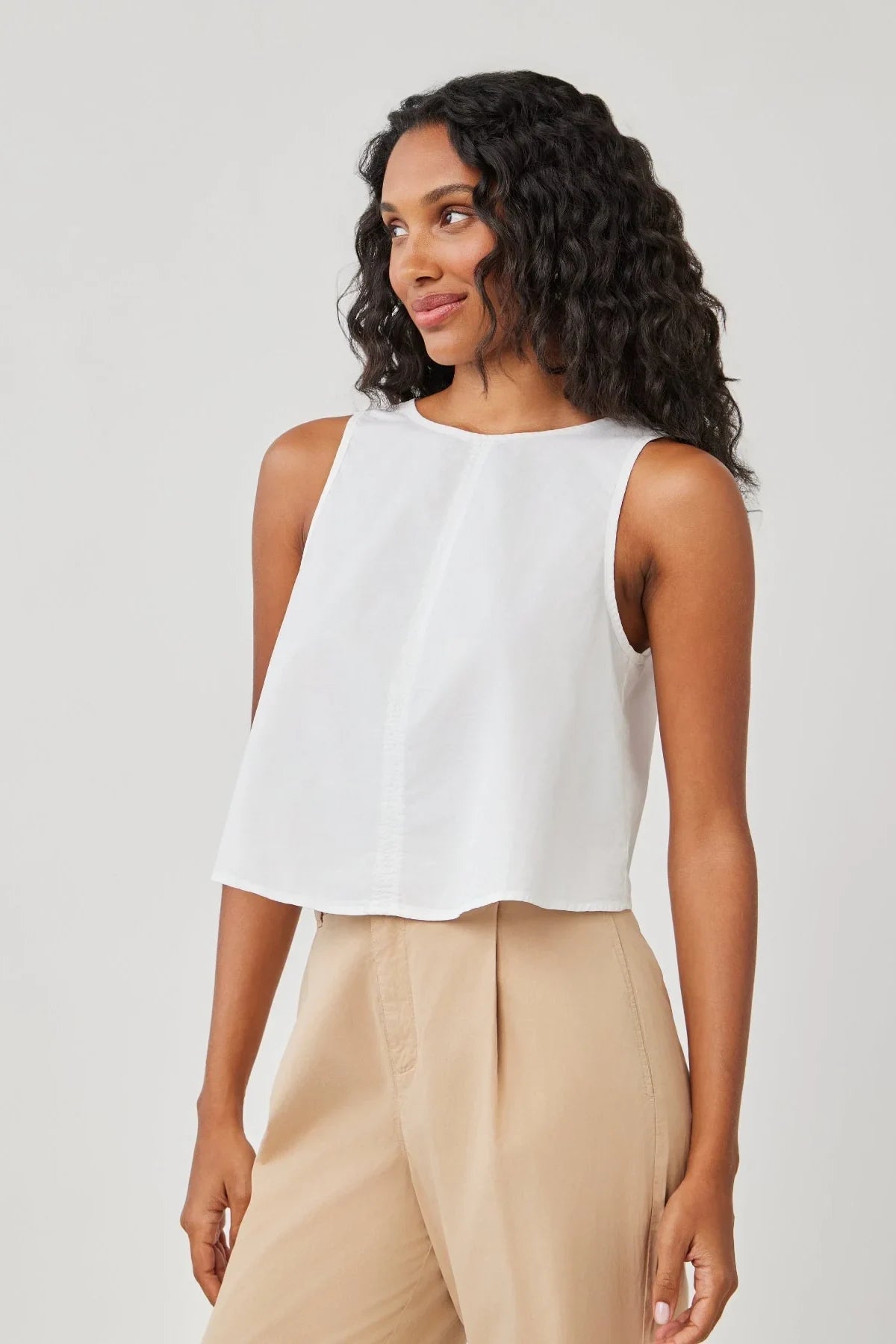Sleeveless Button Back Top Tops Bella Dahl