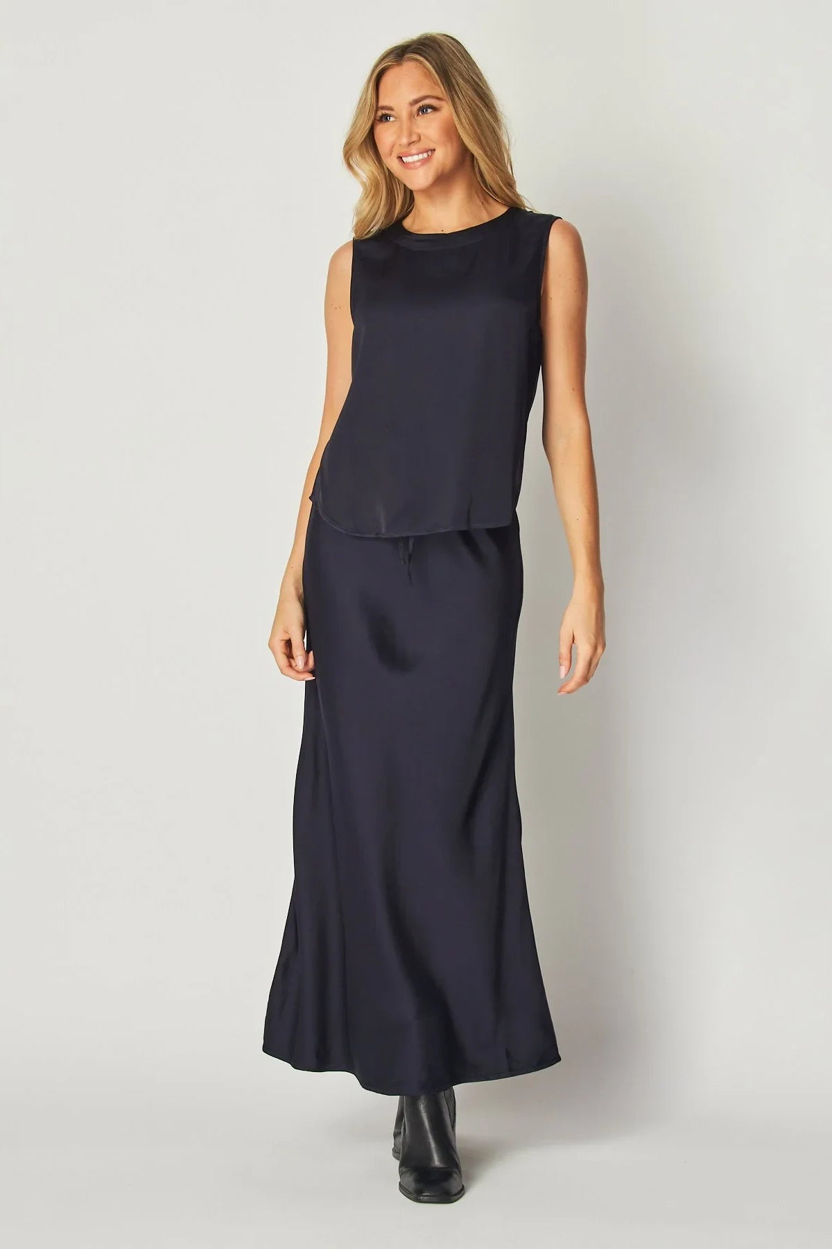 Sleeveless Crew Neck Top Tops Bella Dahl
