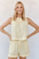 Sleeveless Trimmed Yoke Seam Top Shirts & Tops Bella Dahl