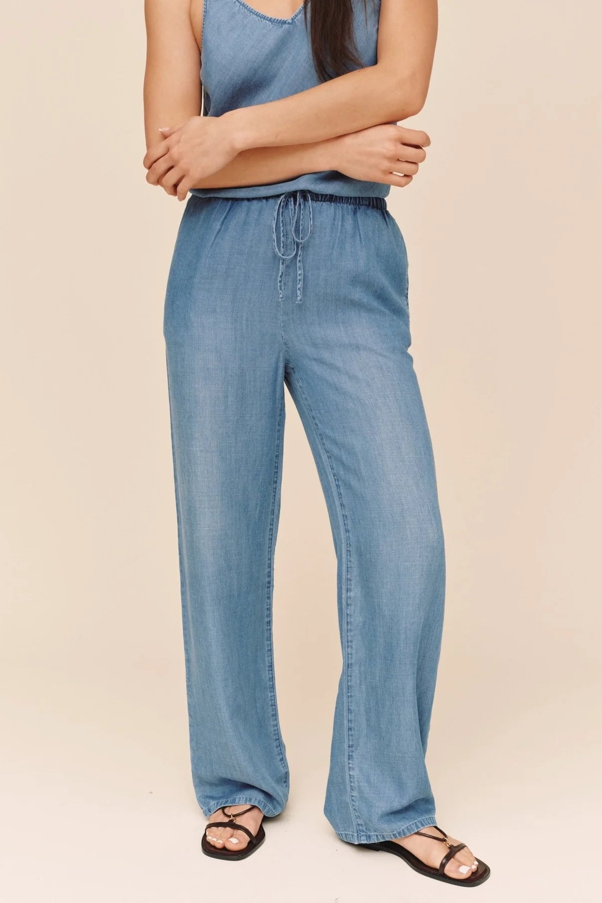 Wide Leg Drawstring Pant Pants Bella Dahl