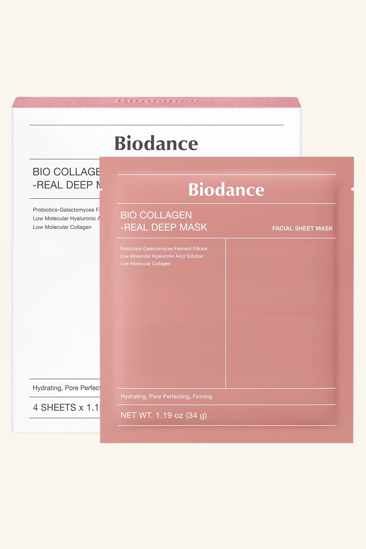 Bio Collagen-Real Deep Mask (4 Pack Box) Apothecary Biodance