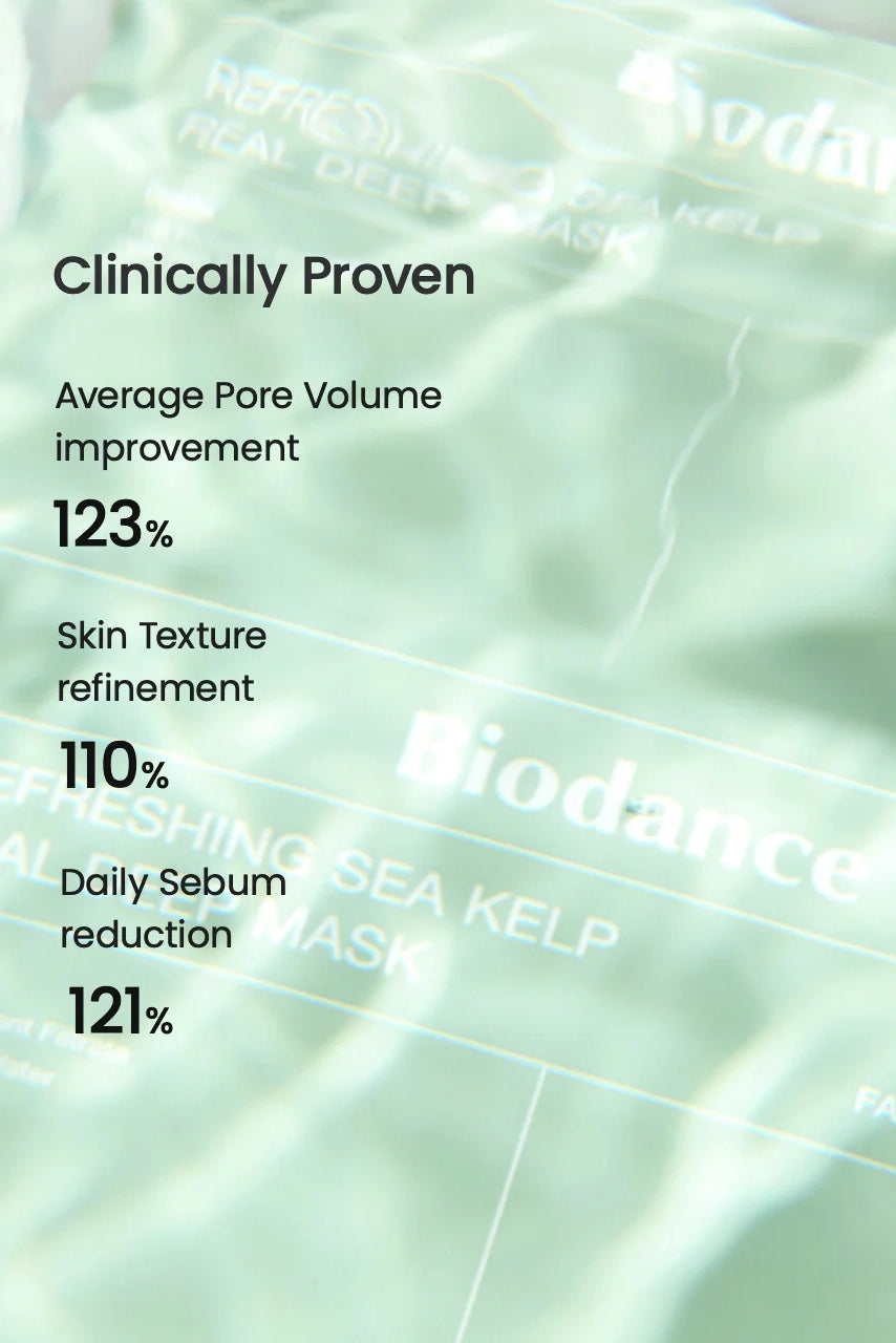 Refreshing Sea Kelp Real Deep Mask Apothecary Biodance