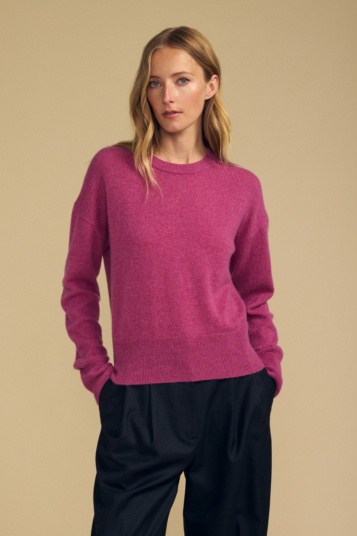 Alba Cashmere Sweater Sweaters &amp; Knits Velvet by Graham &amp; Spencer