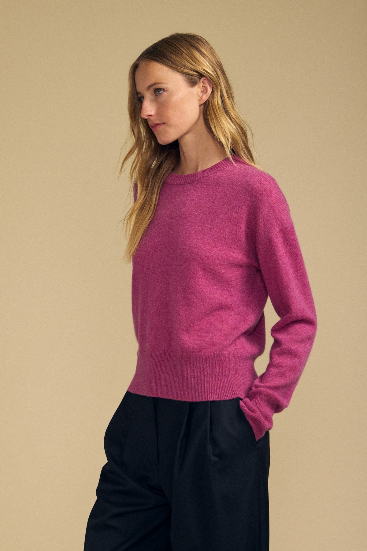 Alba Cashmere Sweater Sweaters &amp; Knits Velvet by Graham &amp; Spencer
