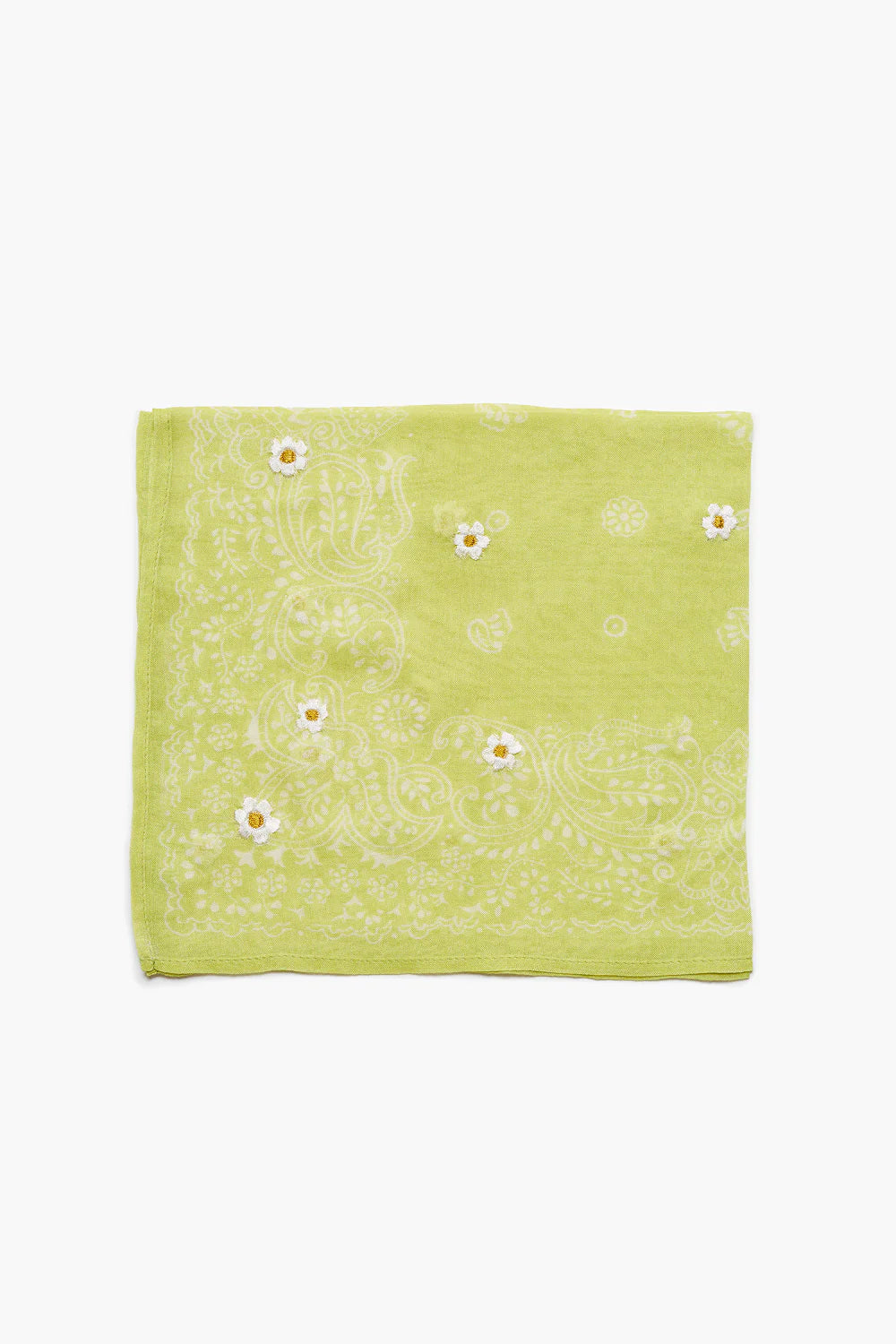 Daisy Embroidered Bandana Accessories Chan Luu