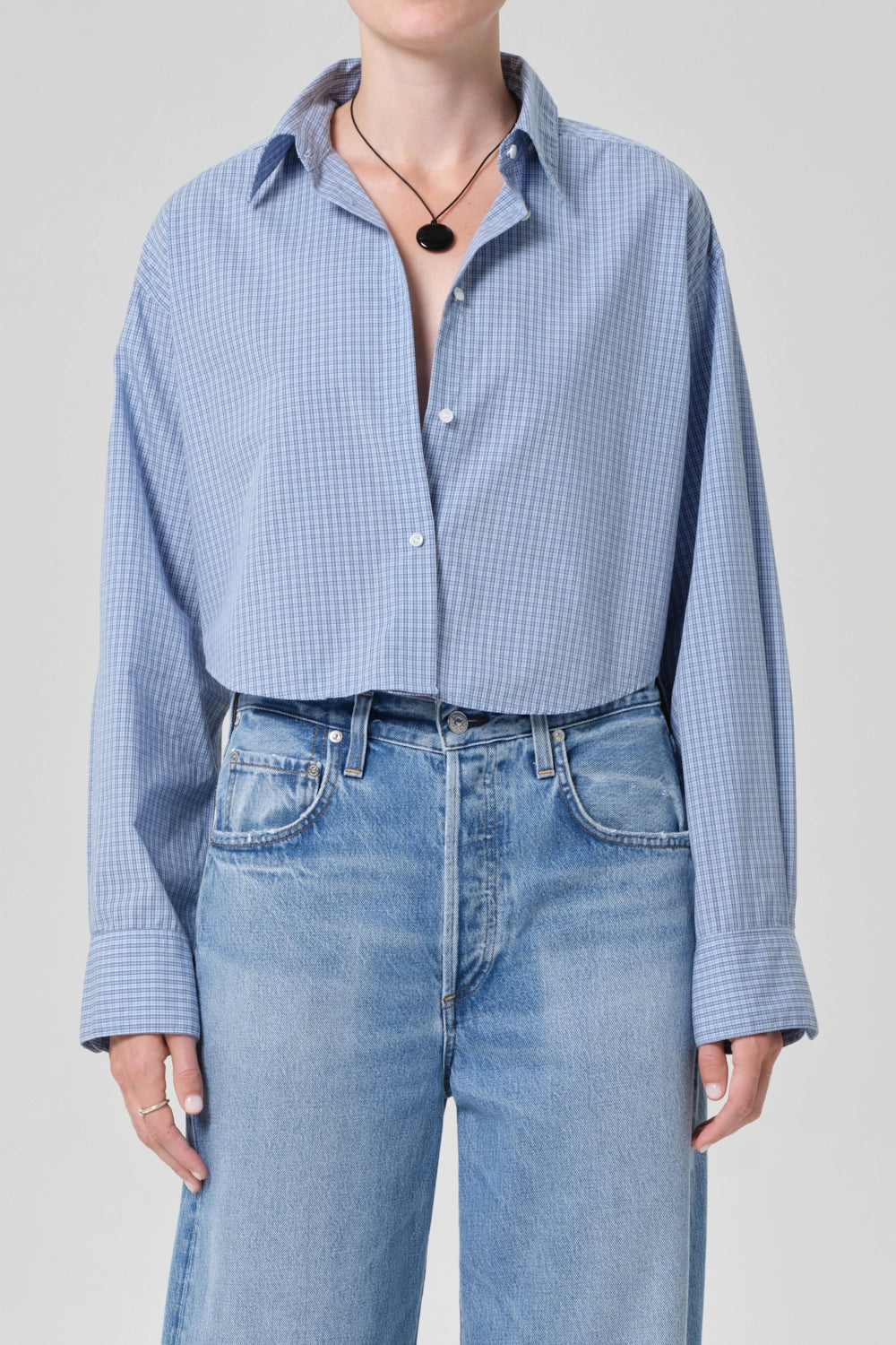 Ana Cropped Shirt Tops Citizens of Humanity