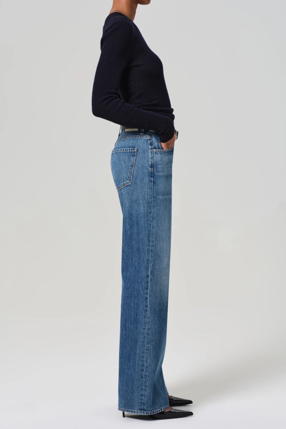 Annina High Rise Wide Leg 33&quot; Pants Citizens of Humanity