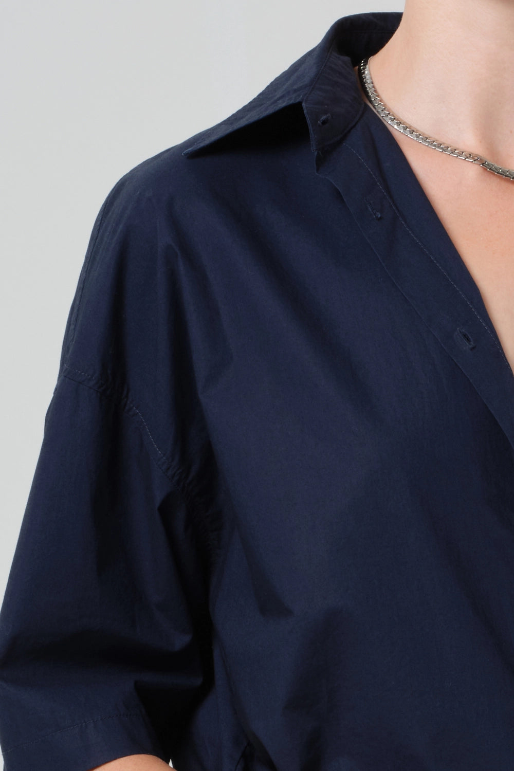 Frances Cropped Cape Button Up Tops Citizens of Humanity