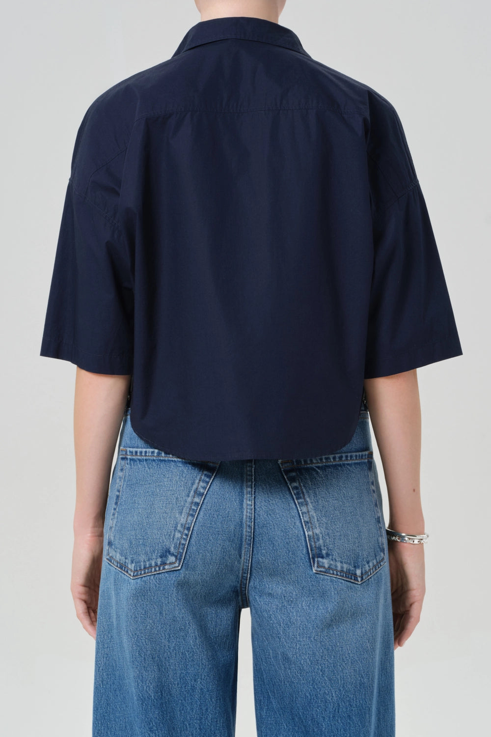 Frances Cropped Cape Button Up Tops Citizens of Humanity