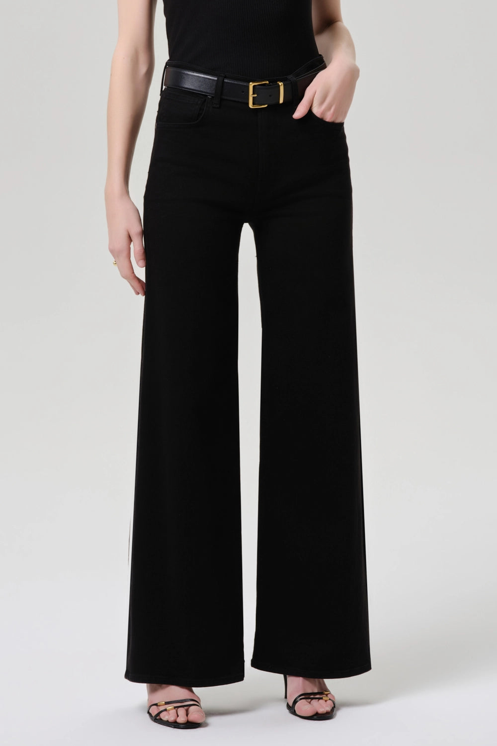 Lyra Long Wide Leg Jean Pants Citizens of Humanity
