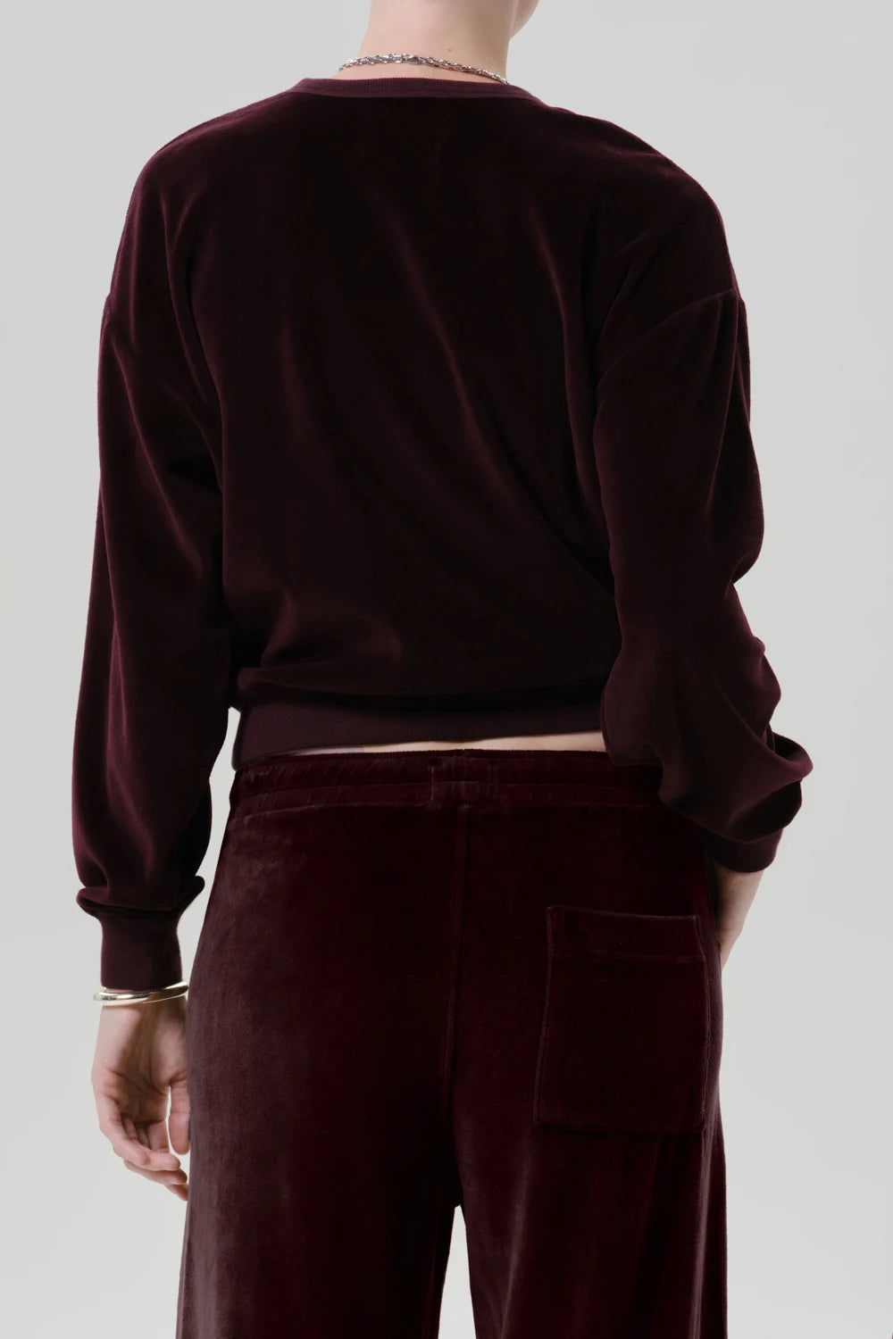 Vintage Velour Crewneck Sweater Sweaters &amp; Knits Citizens of Humanity