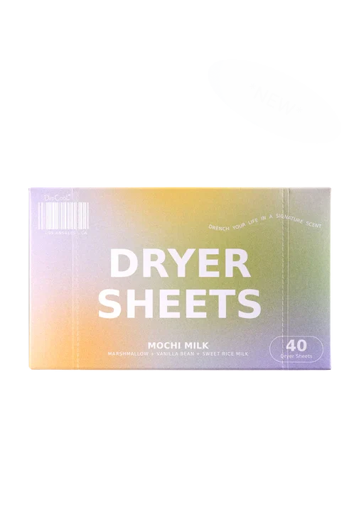 Dryer Sheets Mochi Milk Accessories DedCool