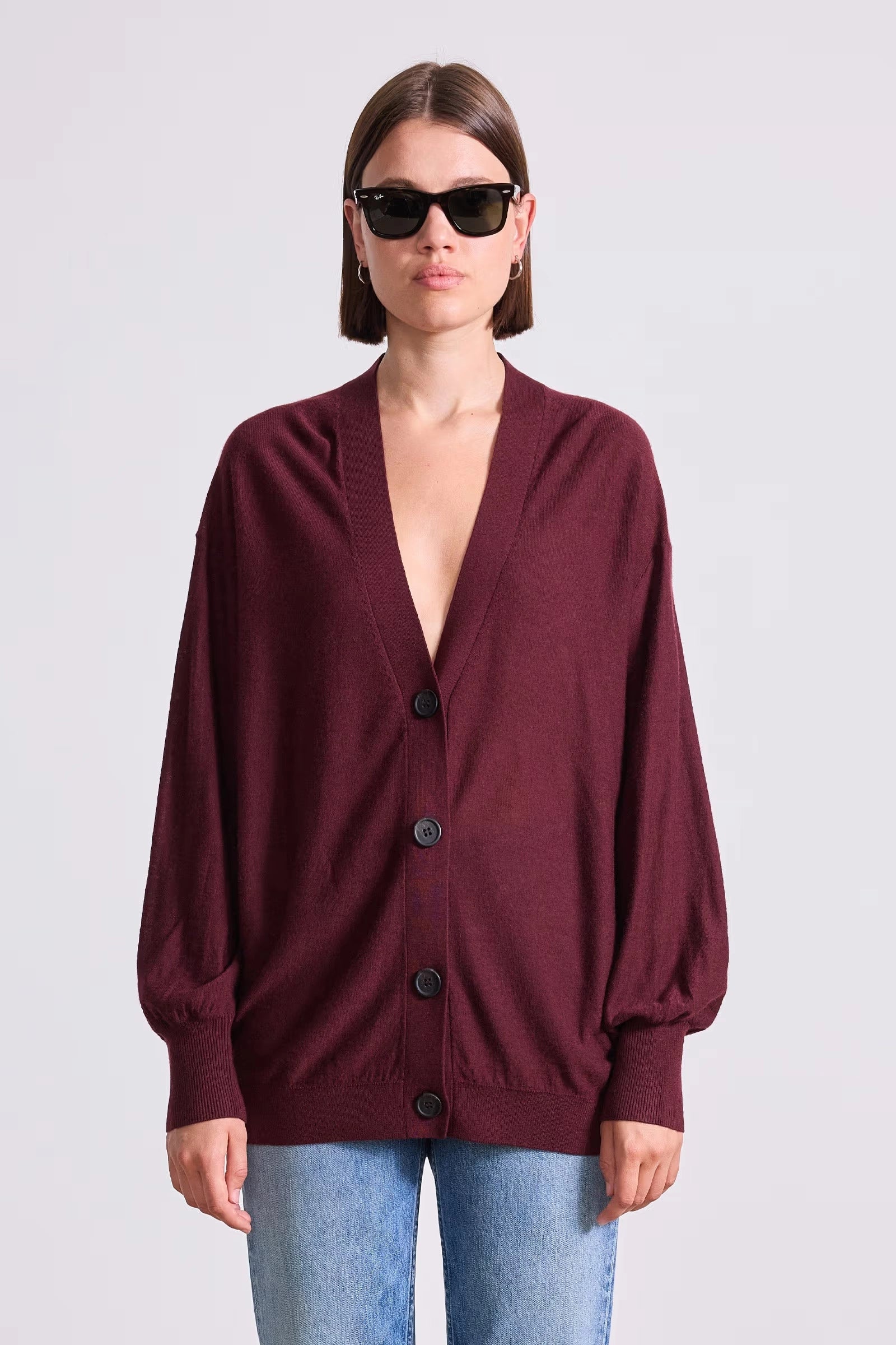 Drippy Tissue Cardigan Sweaters & Knits Apiece Apart