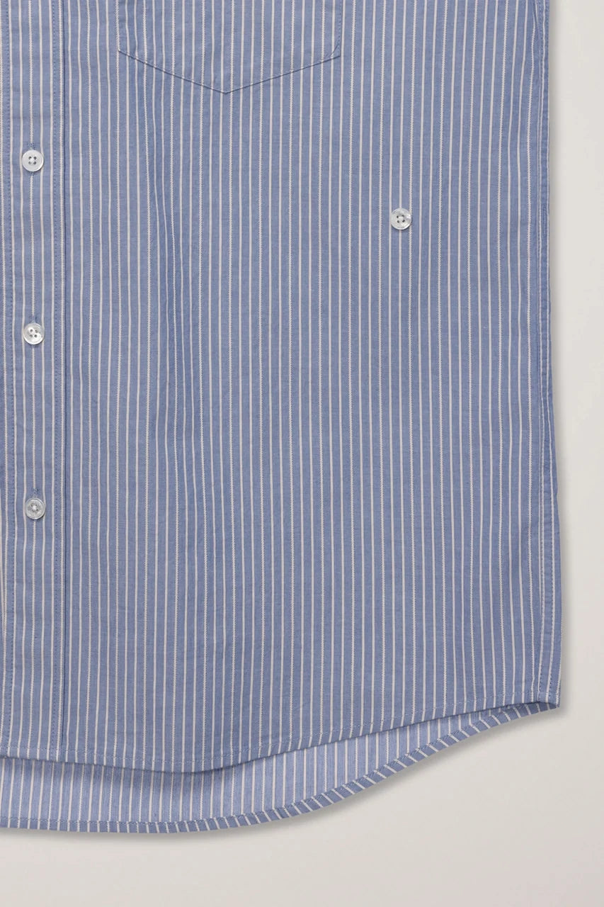 Unisex 2-Way Oversized Striped Shirt Shirts &amp; Tops Dunst