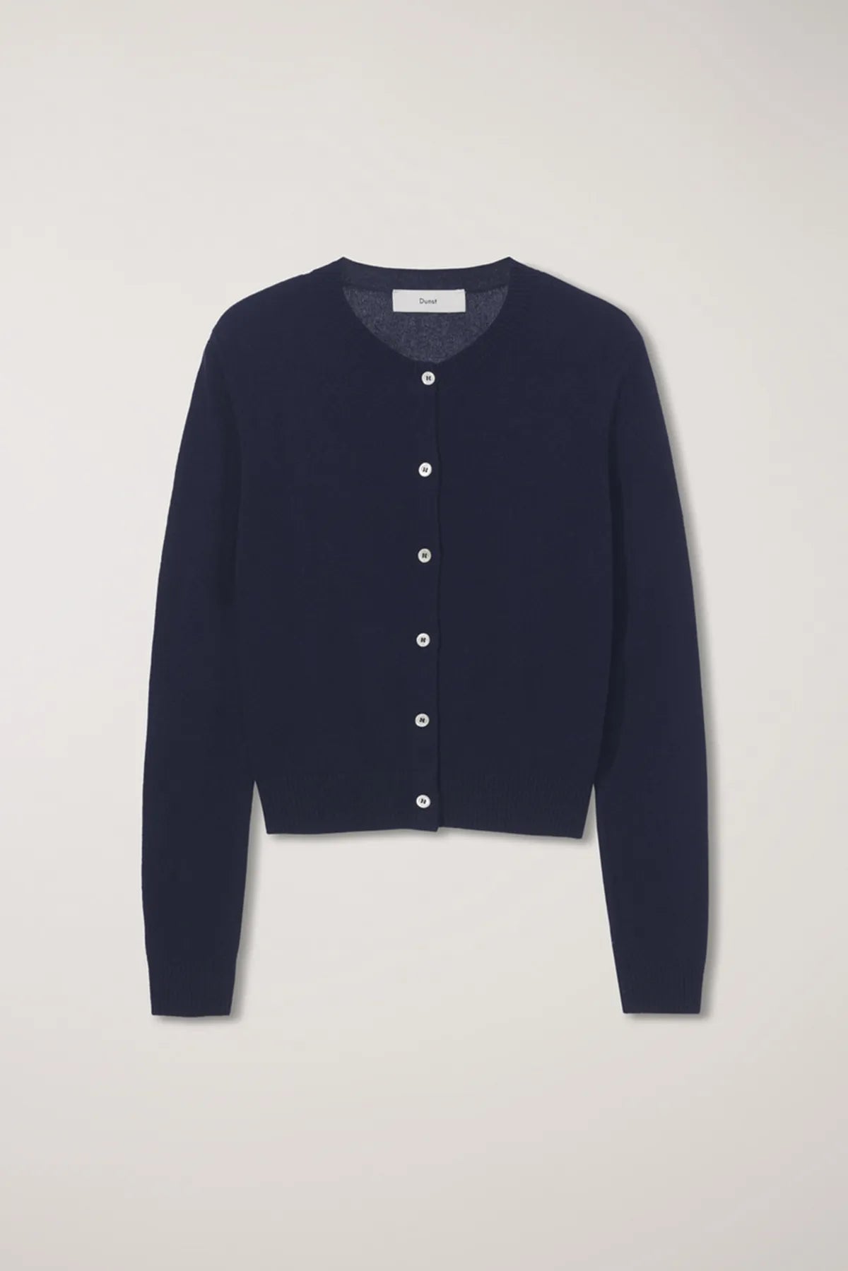 Essential Crewneck Knit Cardigan Sweaters & Knits Dunst