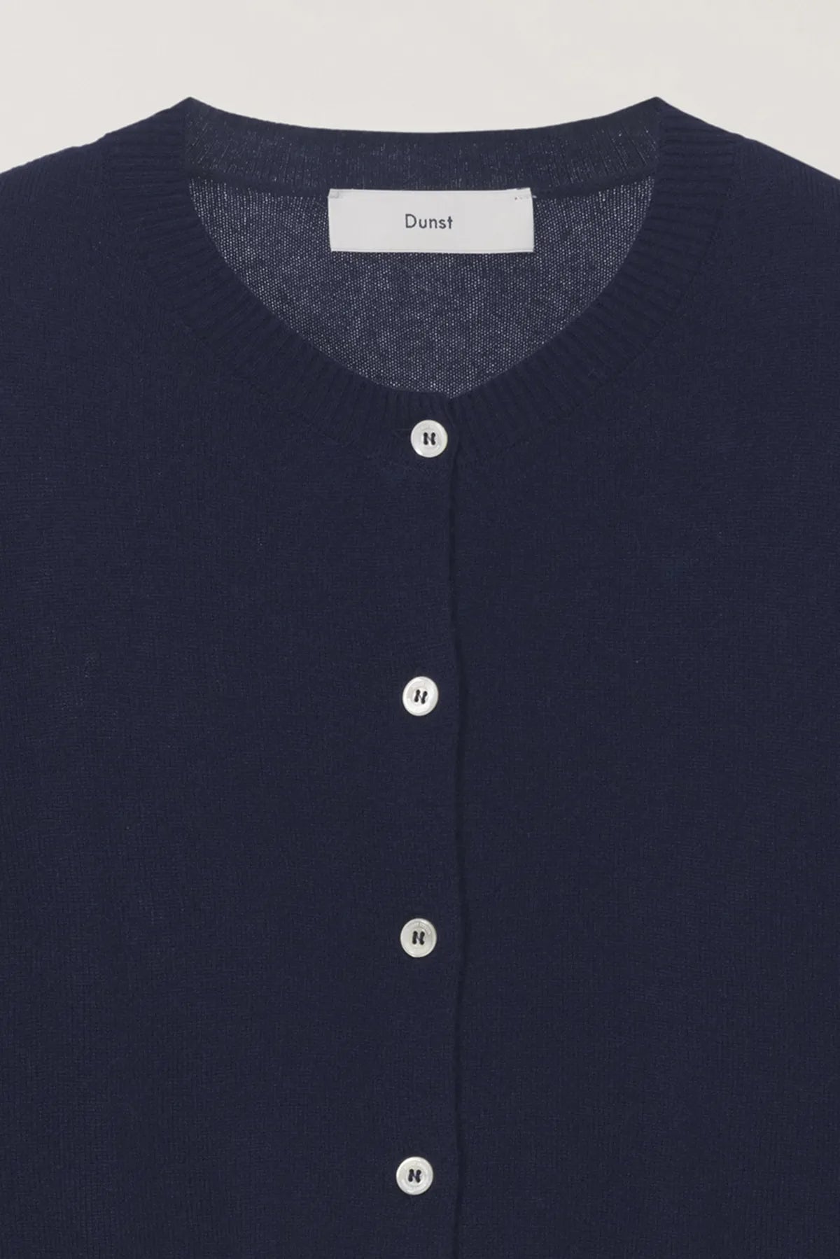 Essential Crewneck Knit Cardigan Sweaters &amp; Knits Dunst
