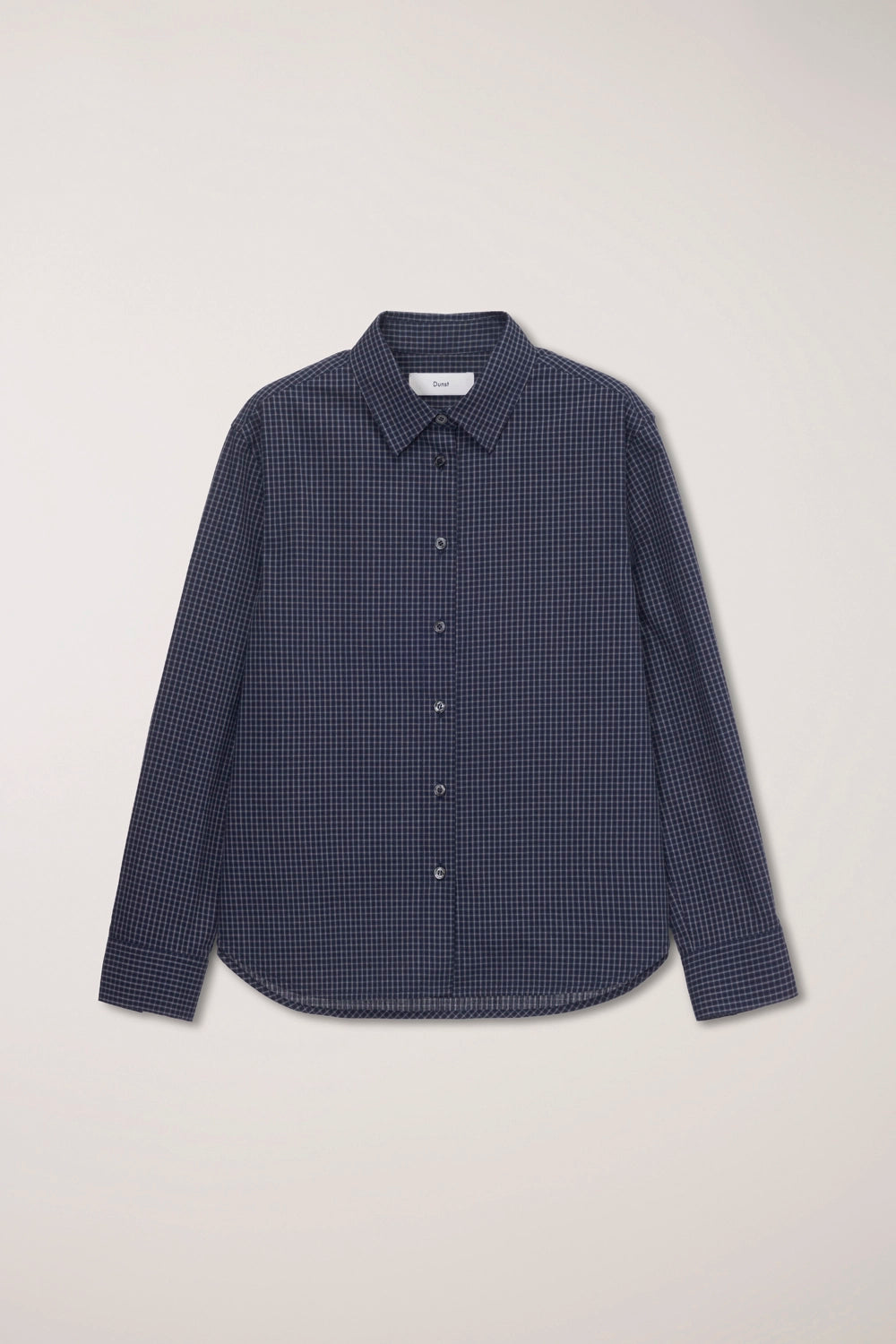 Essential Slim Checked Shirt Shirts &amp; Tops Dunst