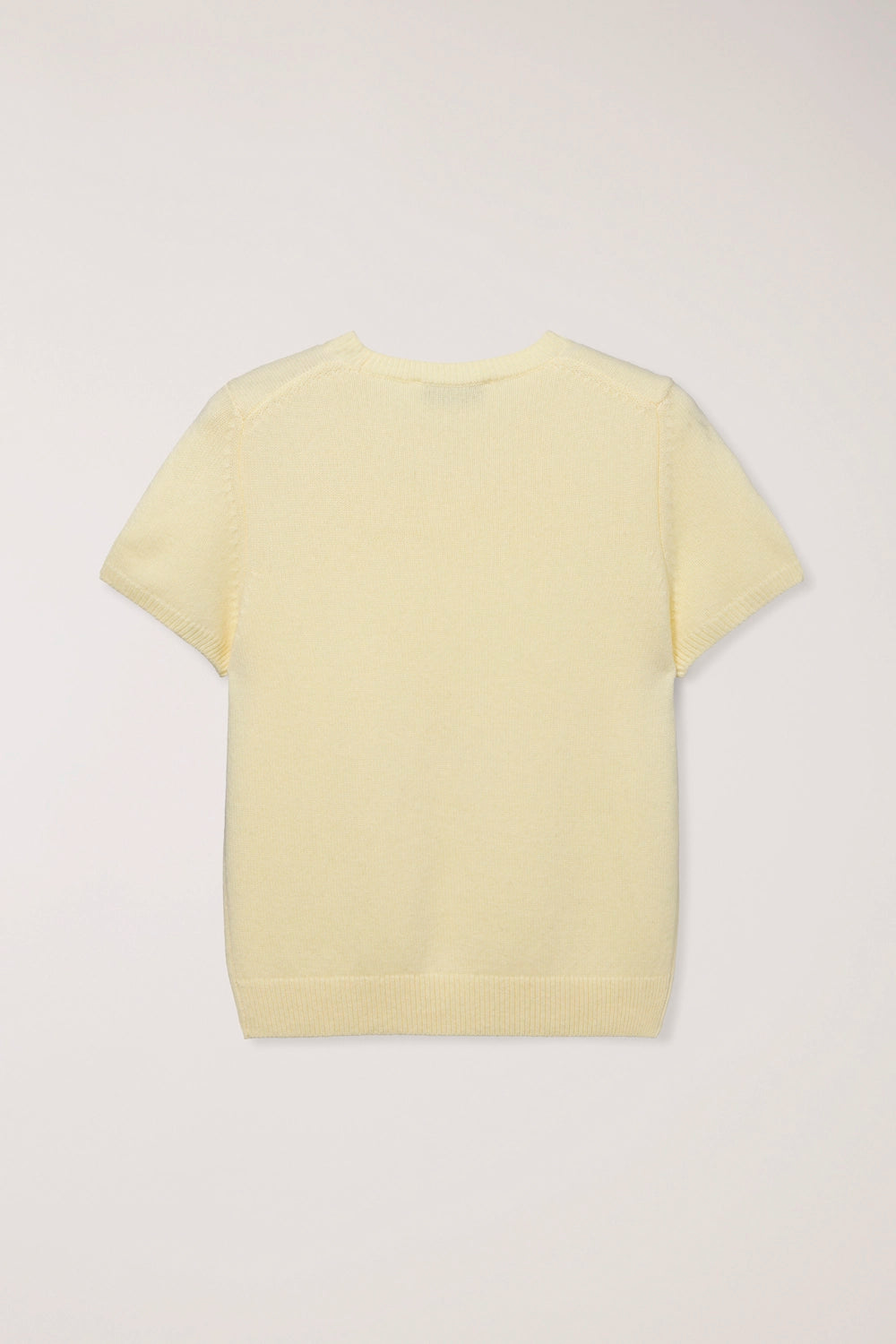 Half Sleeve Knit Top Dunst