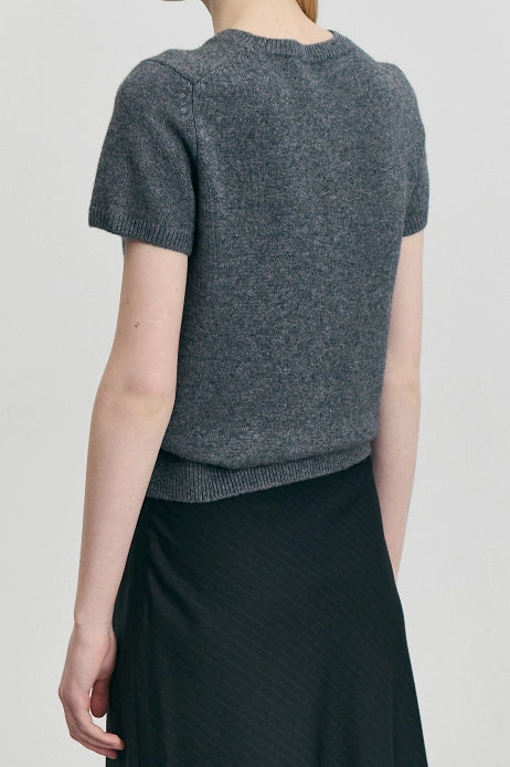 Half Sleeve Knit Top Sweaters &amp; Knits Dunst