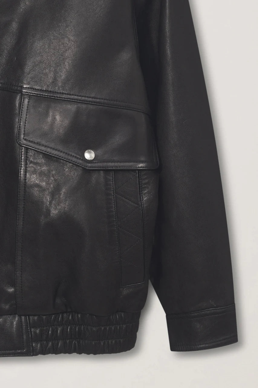 Unisex Oversized Vintage Leather Blouson Jackets &amp; Coats Dunst