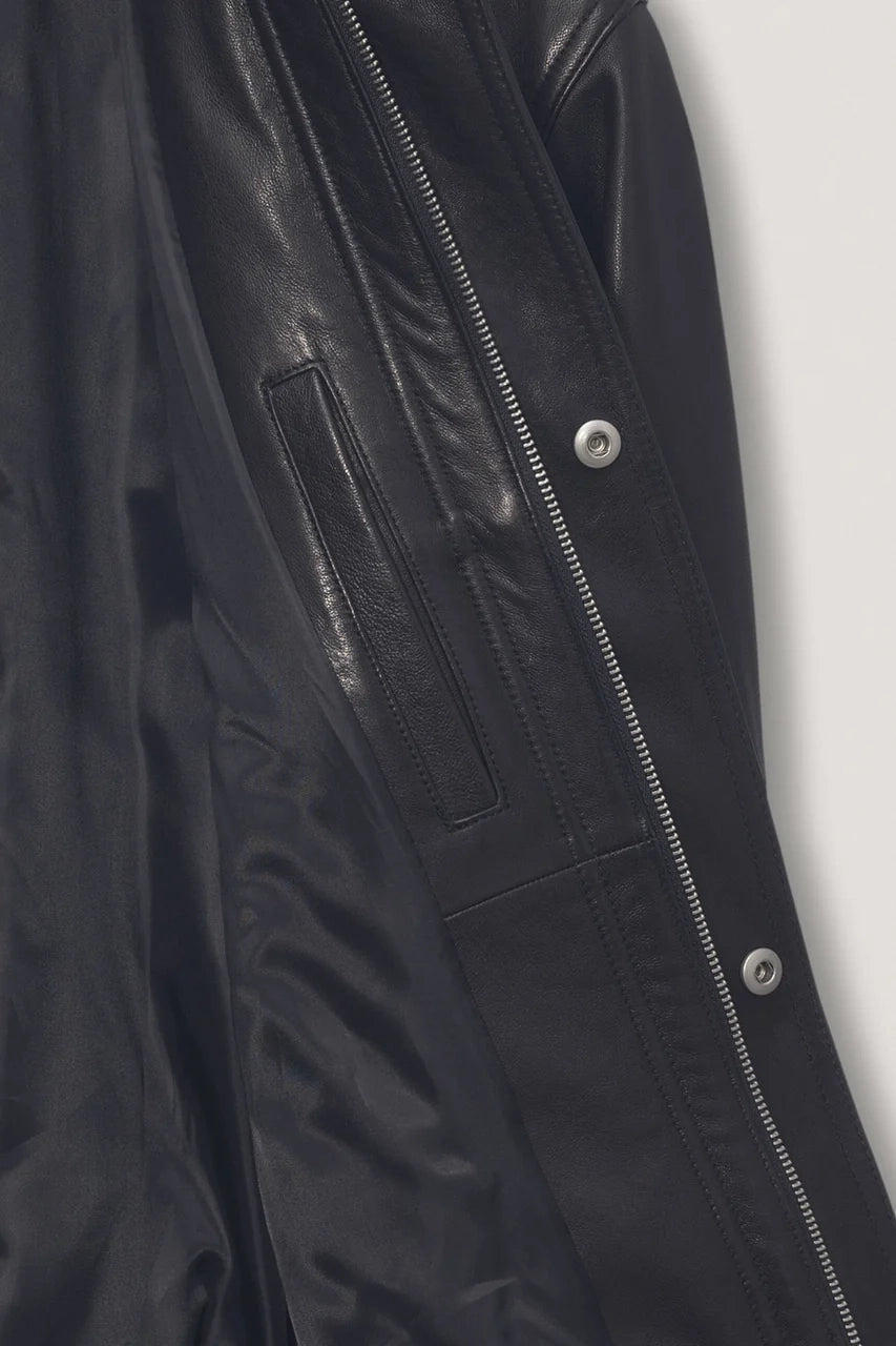 Unisex Oversized Vintage Leather Blouson Jackets &amp; Coats Dunst
