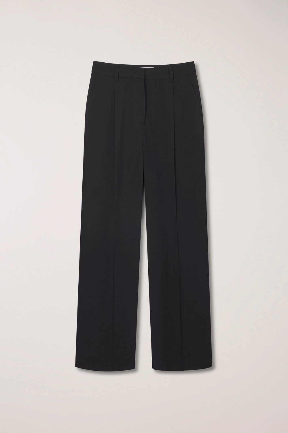 Pleated Semi-Wide Slacks Pants Dunst