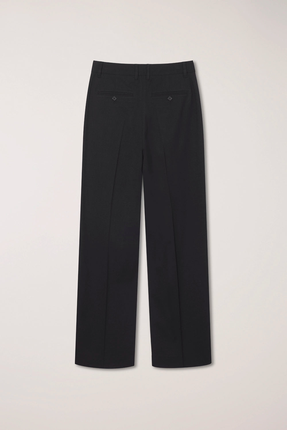 Pleated Semi-Wide Slacks Pants Dunst