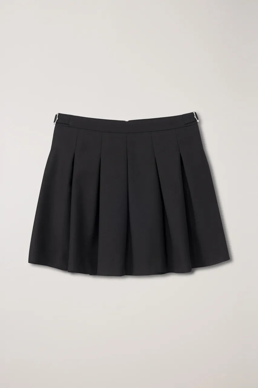 Pleats Mini Skirt Skirts Dunst