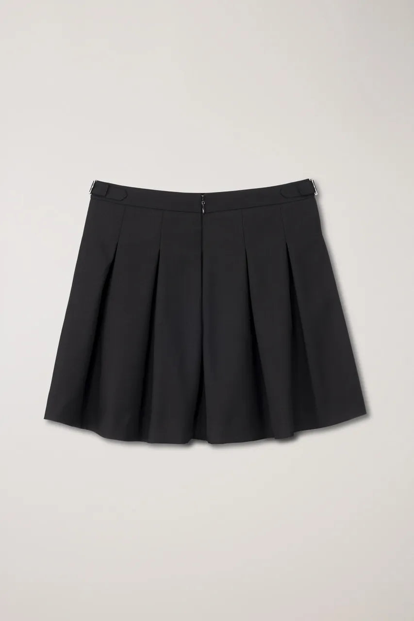 Pleats Mini Skirt Skirts Dunst