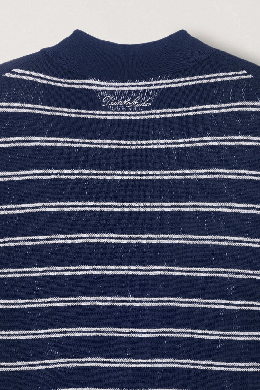 Multi Striped Polo Knit Shirts &amp; Tops Dunst