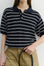 Multi Striped Polo Knit Shirts & Tops Dunst
