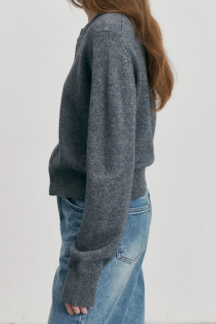 Unisex Crewneck Knit Cardigan Sweaters &amp; Knits Dunst