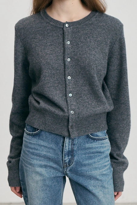 Unisex Crewneck Knit Cardigan Sweaters &amp; Knits Dunst