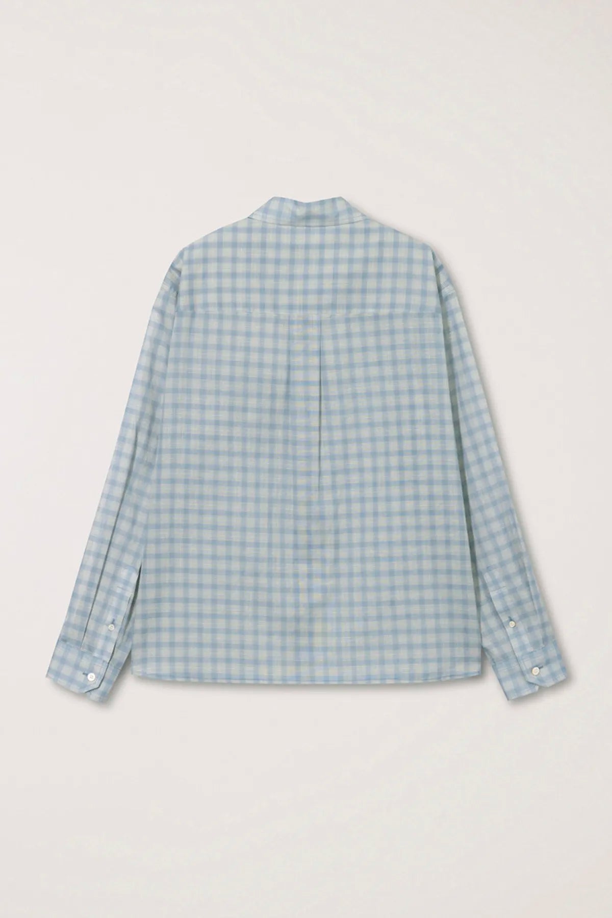 Unisex Cropped Checked Shirt Shirts &amp; Tops Dunst