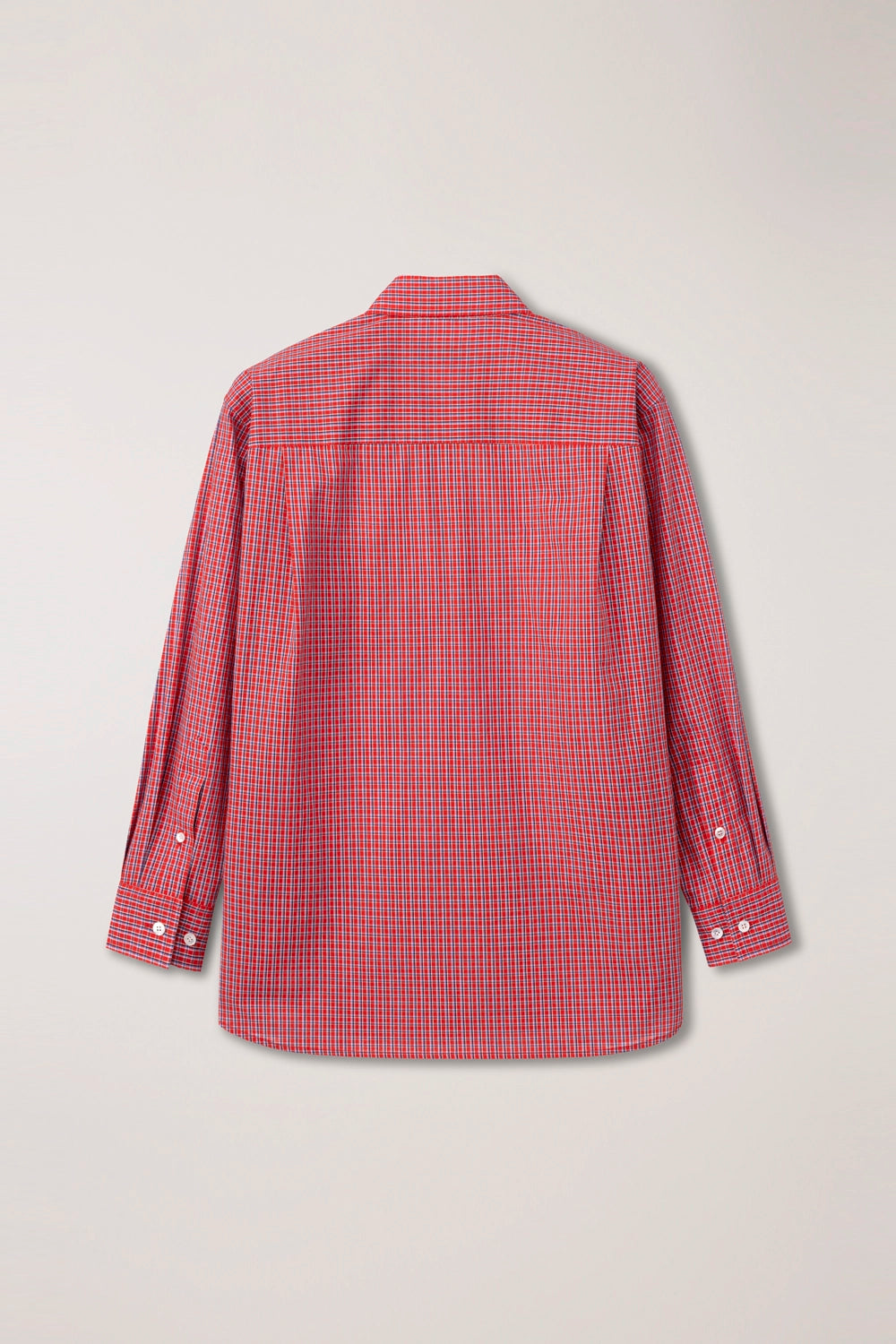 Unisex Oversized Checked Shirt Shirts &amp; Tops Dunst