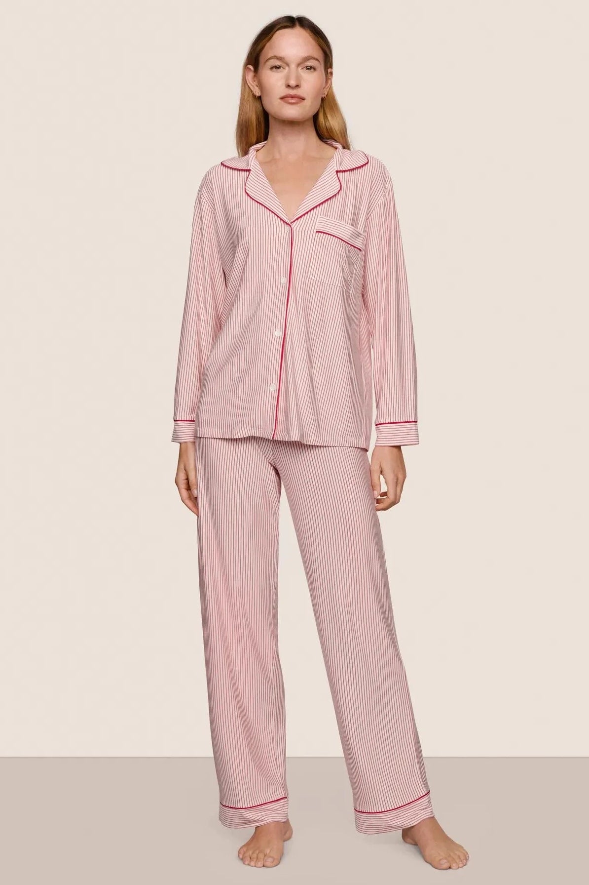Eberjey Gisele TENCEL™ Modal Long PJ Set Sleepwear Eberjey
