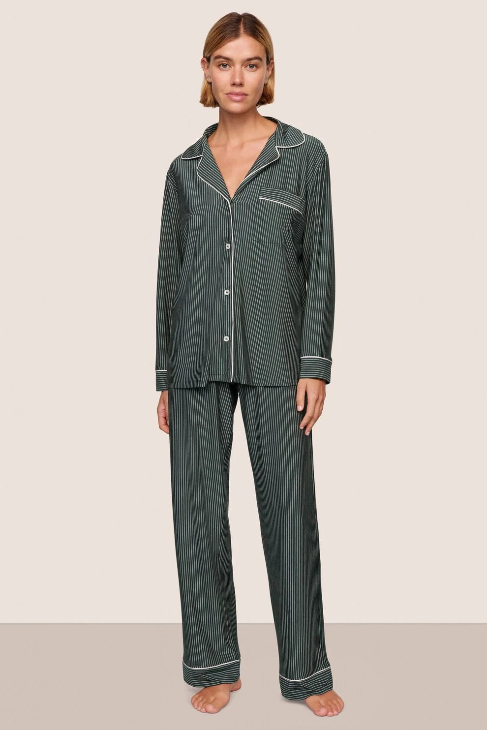 Eberjey Gisele TENCEL™ Modal Long PJ Set Sleepwear Eberjey