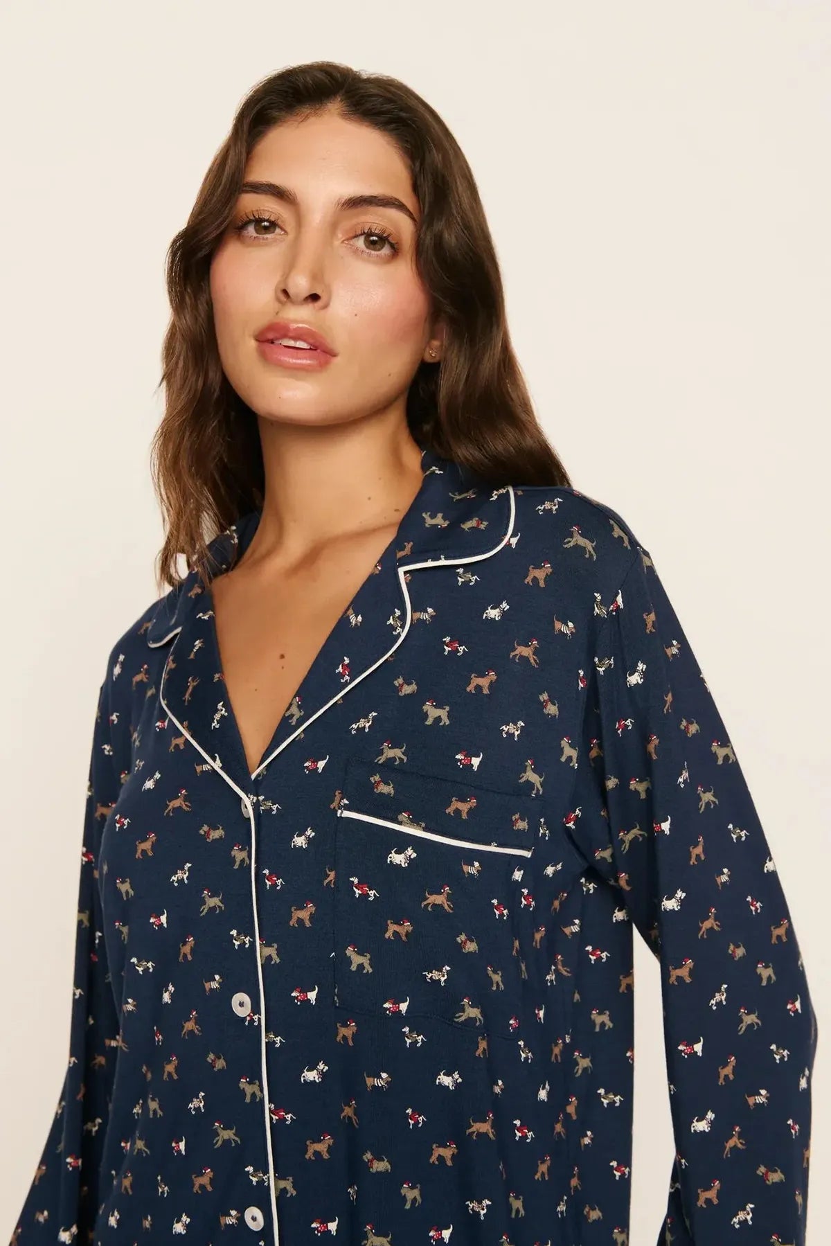 Gisele Printed TENCEL™ Modal Long PJ Set Sleepwear Eberjey