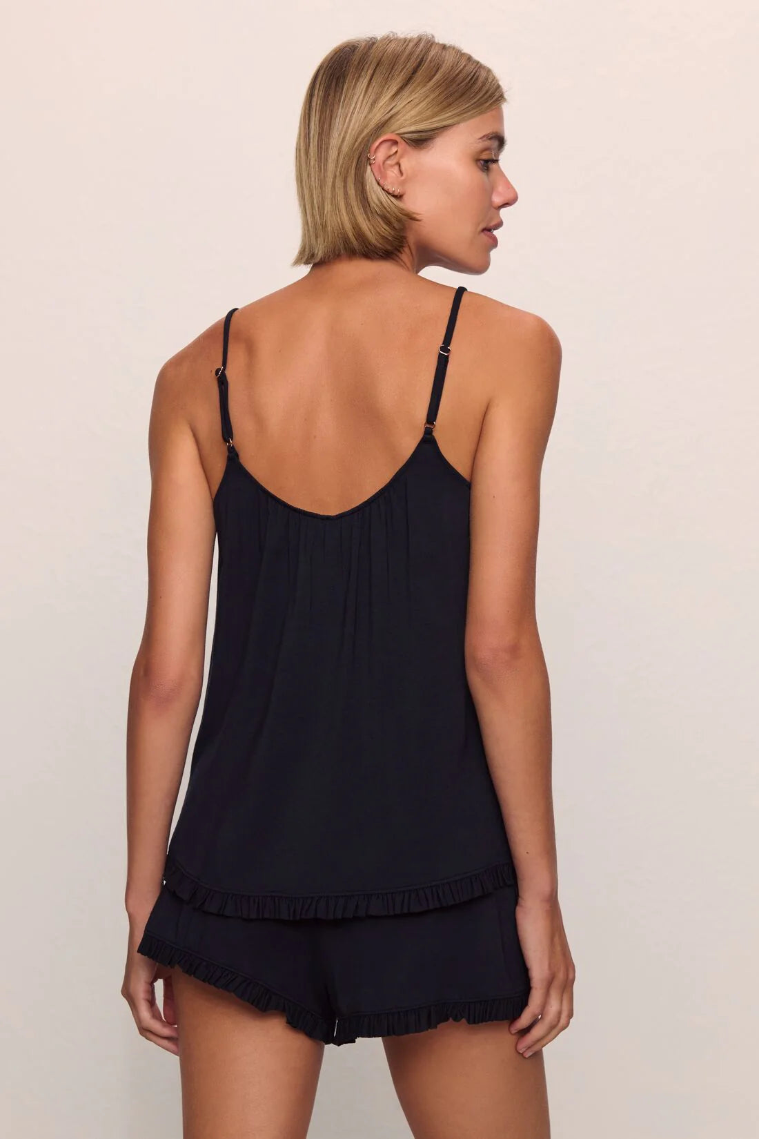 Gisele TENCEL™ Modal Ruffle Cami & Shortie Short Set Sleepwear Eberjey