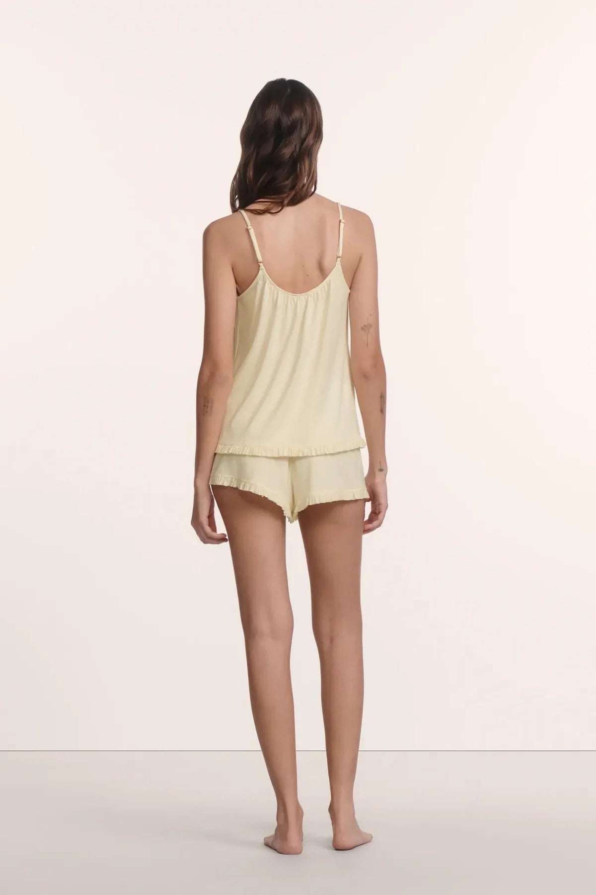 Gisele TENCEL™ Modal Ruffle Cami &amp; Shortie Short Set Sleepwear Eberjey