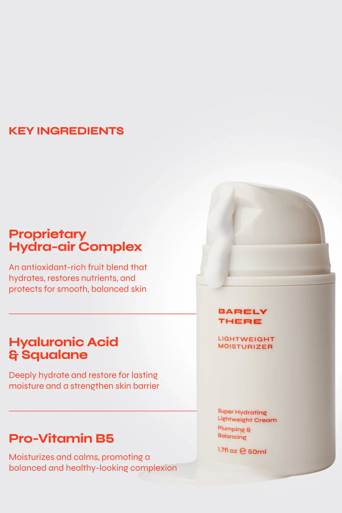 Barely There Moisturizer Accessories Facile