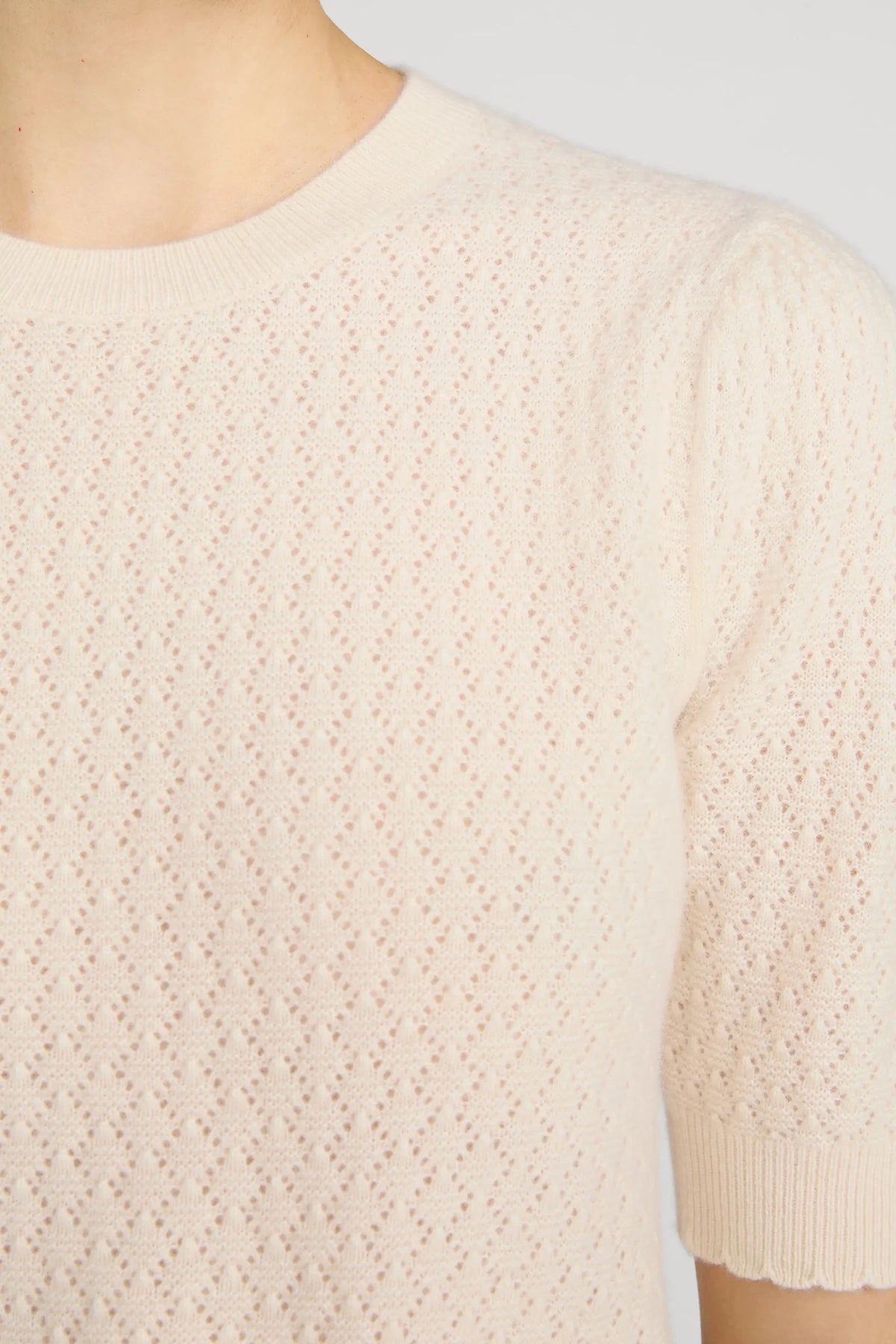 The Gathered Honeycomb Sweater Sweaters &amp; Knits Frame