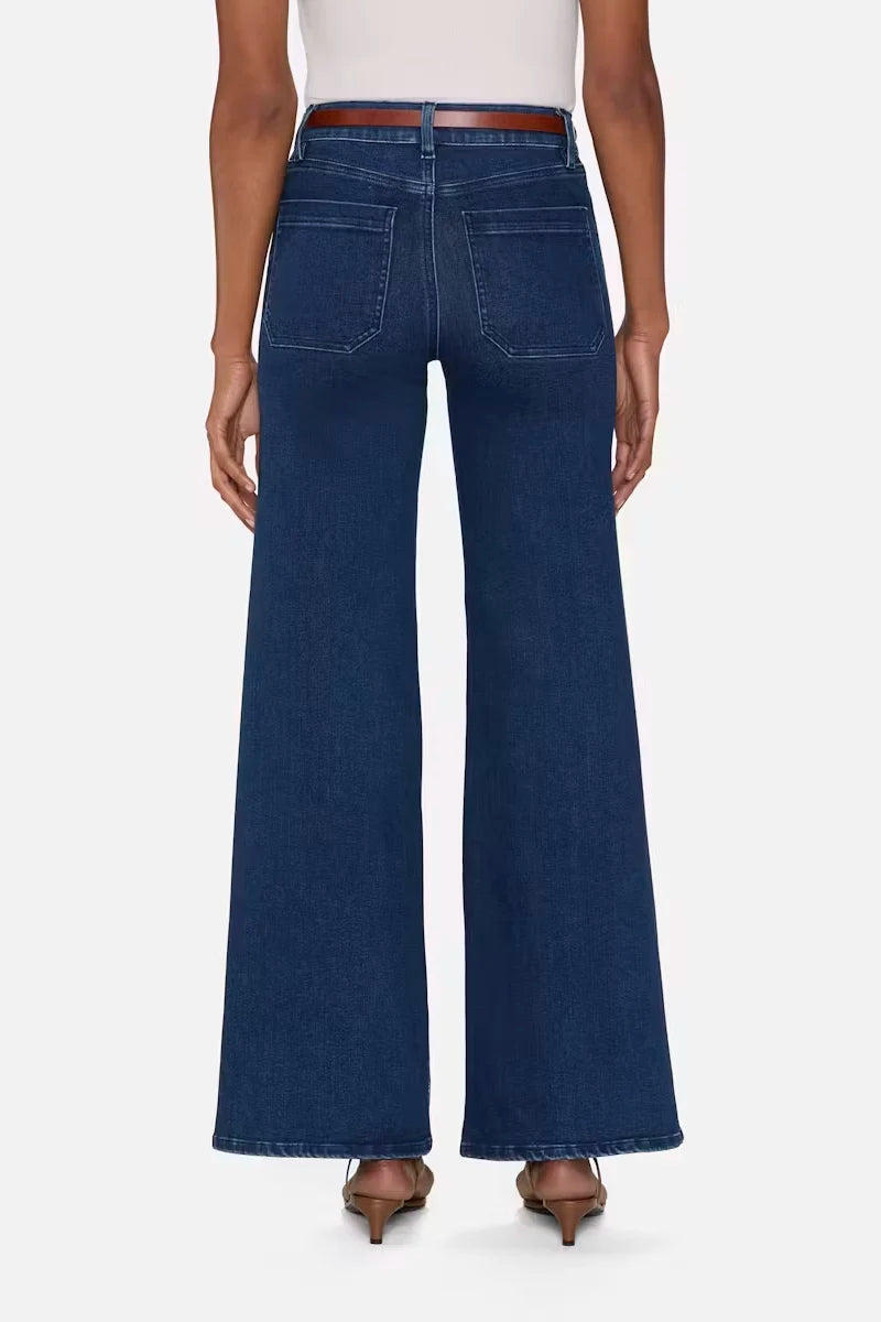 Le Slim Palazzo Modernist Pocket Pants FRAME
