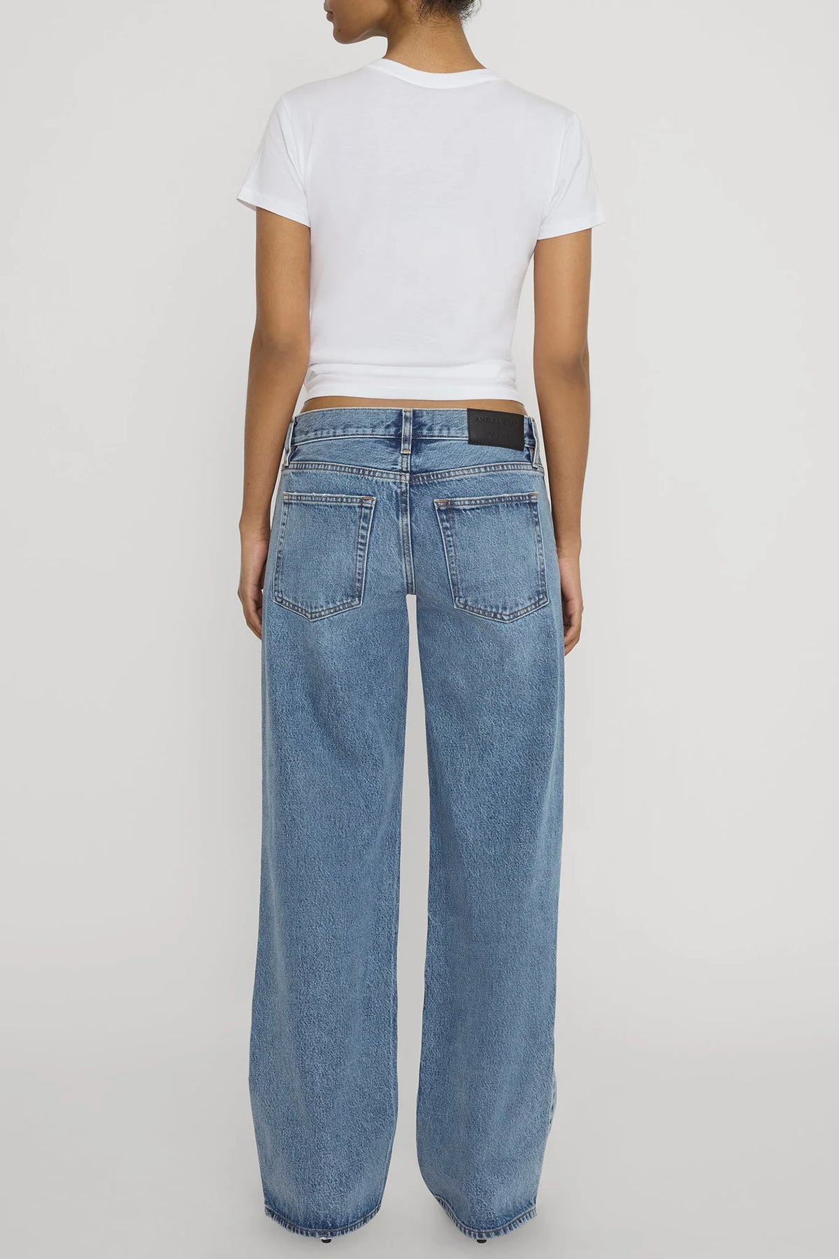 The Pixie Gray Jean Pants Frame